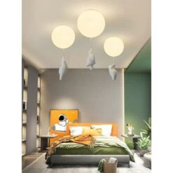 Kids Ceiling Light White Acrylic Lampshade Hanging Boy And Girl Bear Bedroom Indoor Lighting Chandelier Pendant Lights Lamp Pendant Warm Light 3000K 15cm 7 Kids Ceiling Light White Acrylic Lampshade Hanging Boy And Girl Bear Bedroom Indoor Lighting Chandelier Pendant Lights Lamp Pendant Warm Light 3000K 15cm -Home Lighting 78706581 3