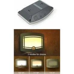 LED Indoor Wall Sconce Motion Sensor Light Night Lamp For Hallway Staircase Wardrobe Bathroom -Home Lighting 83717414 3