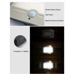 LED Indoor Wall Sconce Motion Sensor Light Night Lamp For Hallway Staircase Wardrobe Bathroom -Home Lighting 83717414 4