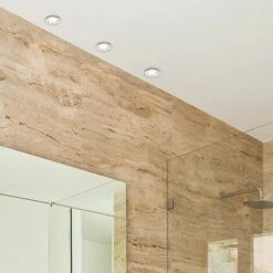 Fire Rated GU10 Recessed Ceiling Downlight Spotlight - Chrome - No Bulb -Home Lighting 8743386 3