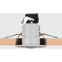 4 X Fire Rated Recessed GU10 Ceiling Downlight Spotlights - Cement - No Bulbs -Home Lighting 8744132 3