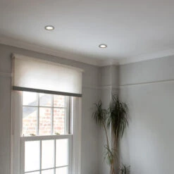 4 X Fire Rated Recessed GU10 Ceiling Downlight Spotlights - Cement - No Bulbs -Home Lighting 8744132 4