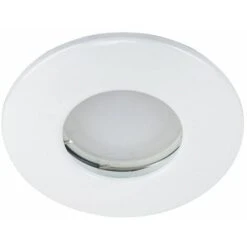 4 X Fire Rated Bathroom IP65 Domed GU10 Ceiling - White