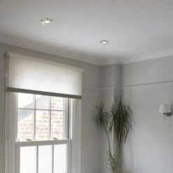 6 X IP65 Bathroom Ceiling Downlight Spotlights - Brushed Chrome - No Bulbs -Home Lighting 8746774 4