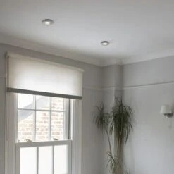 Fire Rated Bathroom IP65 Domed GU10 Ceiling Downlight - Black Chrome - No Bulb -Home Lighting 8747254 4