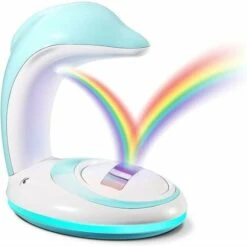 Rainbow Projector, Magic Rechargeable Rainbow Light, Portable And Durable Rainbow Night Light, Romantic Decorative Night Light As Gifts For Children