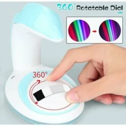 Rainbow Projector, Magic Rechargeable Rainbow Light, Portable And Durable Rainbow Night Light, Romantic Decorative Night Light As Gifts For Children -Home Lighting 87646618 4