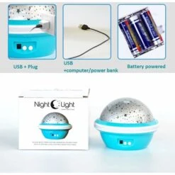 FlkwoH Starry Sky Projector, Kid Night Light LED Projector, 7 Colors Colorful Romantic Starry Sky Projection Lamp For Children Lighting, Birthday Gift 9 FlkwoH Starry Sky Projector, Kid Night Light LED Projector, 7 Colors Colorful Romantic Starry Sky Projection Lamp For Children Lighting, Birthday Gift -Home Lighting 93454151 5
