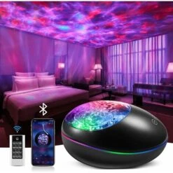FlkwoH Star Sky Projector, Galaxy Projector, Planetarium Star Sky Ceiling Projector, Adult Child Night Light, Star Galaxy LED Projector Night Light Lamp,Kids Room Decoration,Christmas Gifts