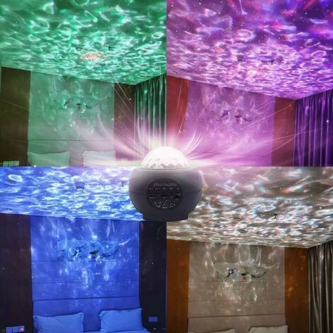 Starry Sky Projector, LED Starlight Projector With Color Changing Music Player & Bluetooth & Timer, Remote Controlled Night Lights For Kids Adults, Gifts For Party Christmas Easter 4 Starry Sky Projector, LED Starlight Projector With Color Changing Music Player & Bluetooth & Timer, Remote Controlled Night Lights For Kids Adults, Gifts For Party Christmas Easter - Image 4