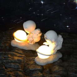 Astronaut Night Light Horizontal Bedside Sleep Atmosphere Lamp Desktop Decoration -Home Lighting 96089453 3