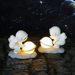 Astronaut Night Light Horizontal Bedside Sleep Atmosphere Lamp Desktop Decoration -Home Lighting 96089453 4
