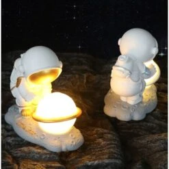 Astronaut Night Light Horizontal Bedside Sleep Atmosphere Lamp Desktop Decoration -Home Lighting 96089453 5