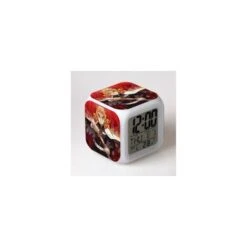 LED Digital Alarm Clock,LED Alarm Clock , Colorful Lights Digital Alarm Clock,a