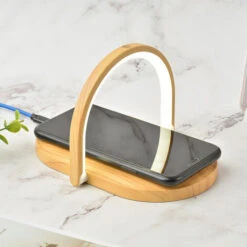 Wireless Charging Station, IPhone 3 In 1 Fast 15W Wireless Charger, Creative Folding Night Light Wireless Charger 15w Fast Charge 3 In 1 Light Wireless Charger Stand -Home Lighting 97007277 5