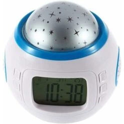 Star Projection LED Alarm Clock Color Changing Calendar With Thermometer -Home Lighting 97815648 4