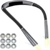 Neck Reading Light, Book Light For Reading In Bed At Night, USB Rechargeable Neck Light, 3 Colours & 3 Brightness Levels, Neck Book Light Perfect For Reading，black