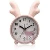 Despertador Infantil,despertador,despertador Asta De Ciervo,despertador Analógico Clásico,despertador (rosa)