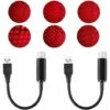 2 PCS USB Red Star Night Projector, Car Roof Night Light, Mini LED Star Night Light Projector, Special Night Romantic Decoration, Para Dormitorio, Fiesta, Decoración De Pared
